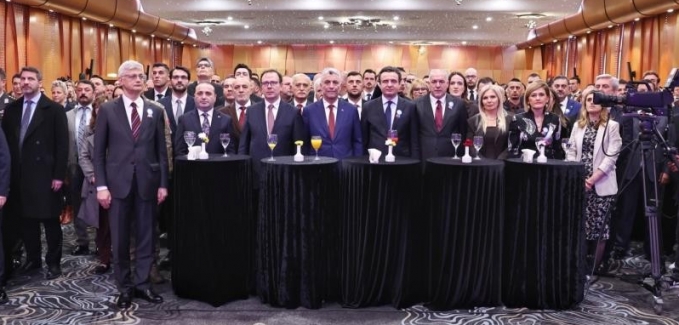 Bakan Bolat, "Kosova Türkleri Milli Bayramı" resepsiyonuna katıldı