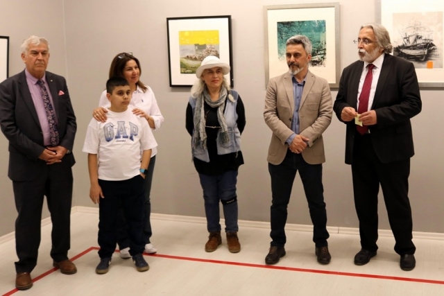 Prof. Dr. Yıldız, Gaziantep SANKO Sanat Galerisi’nde sergi açtı