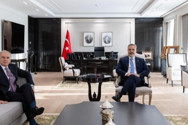 Bakan Fidan, BM Genel Sekreterinin Ortadoğu’daki Çatışma ve Sonuçları Konusunda Şahsi Temsilcisi Arnault’u kabul etti