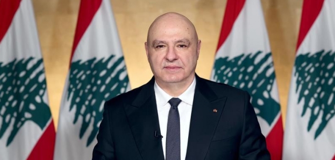 Lübnan Cumhurbaşkanı Aoun: "(İsrail müzakereleri) Ülke toprağından tek bir zerre dahi feda edilmeyecek"