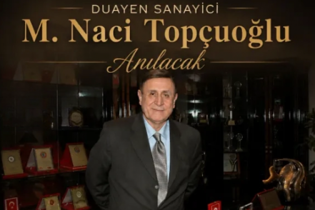M. Naci Topçuoğlu, Vefatının Yıl Dönümünde Saygıyla Anılacak