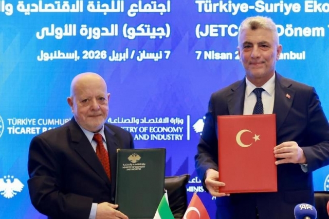 Ticaret Bakanı Bolat: "Suriye ile ikili ticarette hedef 10 milyar dolar"