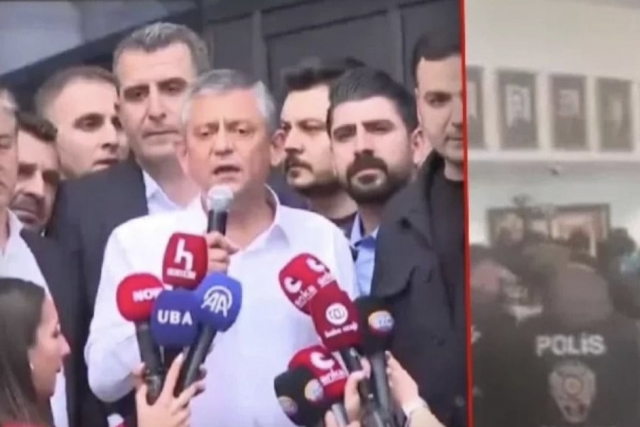 CHP Genel Merkezi Tahliye Edildi: Özgür Özel Binadan Ayrıldı CHP Genel Merkezi Tahliye Edildi: Özgür Özel Binadan Ayrıldı
