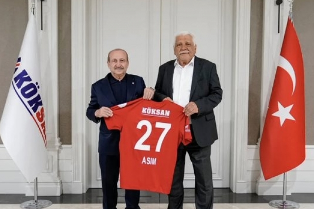 Başkan Yılmaz'dan Köksan'a teşekkür ziyareti