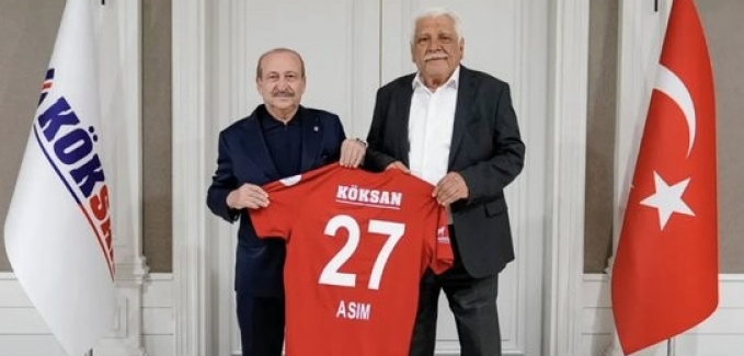Başkan Yılmaz'dan Köksan'a teşekkür ziyareti