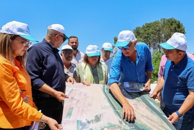 BAŞKAN ŞAHİN, KARKAMIŞ KUŞ GÖZLEM NOKTASI’NDA YÜRÜTÜLEN ÇALIŞMALARI İNCELEDİ