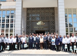 Başkan Şahin, Şehitkamil muhtarlarıyla bir araya geldi