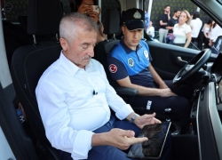 Tahmazoğlu, kamera ve dron destekli park denetimine katıldı