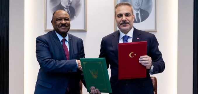 Bakan Fidan, Sudan Dışişleri ve Uluslararası İşbirliği Bakanı Salem ile görüştü