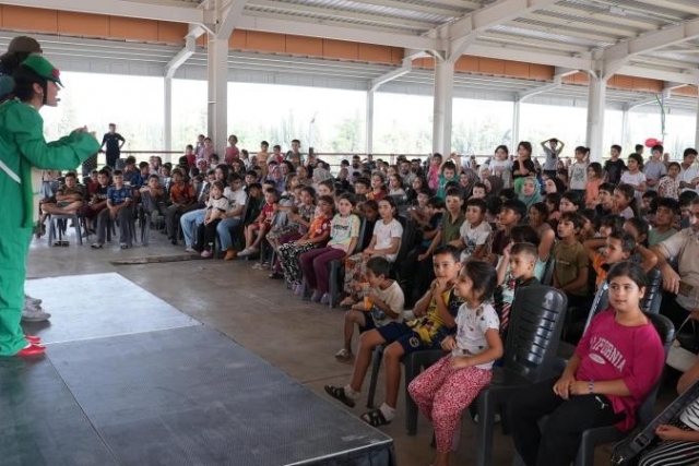Şehitkamil’de çocukların neşesi mahallelere taşındı