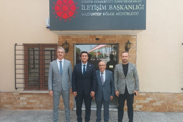 Gaziantep Kent Konseyi’nden İletişim Başkanlığı’na Ziyaret