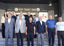 Emniyet Müdürü Celal Özcan’dan NTO’ya Ziyaret
