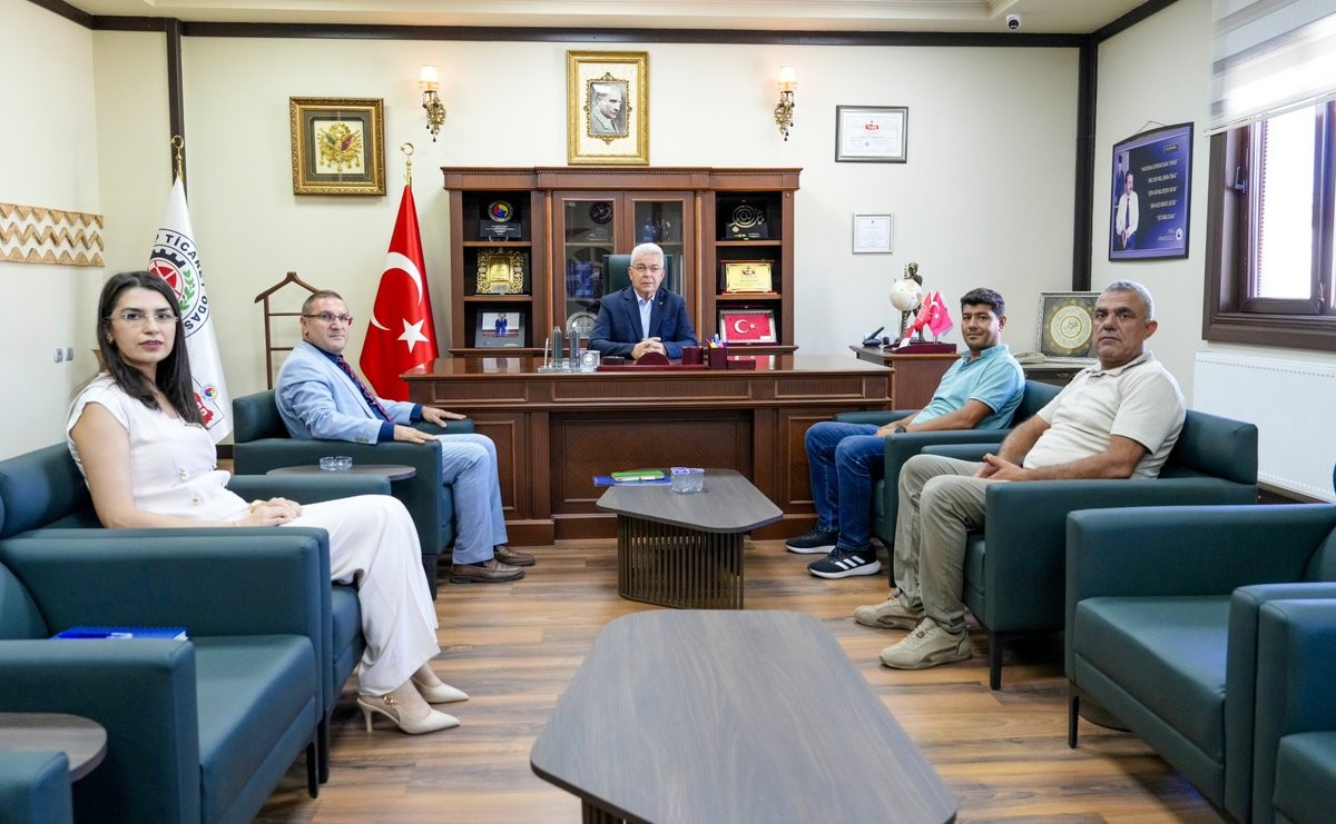 Denetimli Serbestlik Müdürü Sinan Gürdal’dan NTO’ya ziyaret