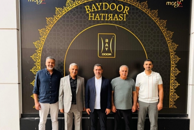 Baydoor Başkanı Mehmet Nuri Bay, önemli konukları fabrikada ağırladı.