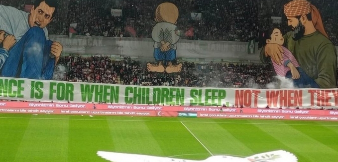 FUTBOLUN ÖTESİNDE BİR GECE: KONYA’DA FİLİSTİN İÇİN TARİHE GEÇEN MAÇ!