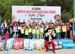 Gaziantep Büyükşehir, 4 Ekim Dünya Hayvanları Koruma Günü programı düzenledi