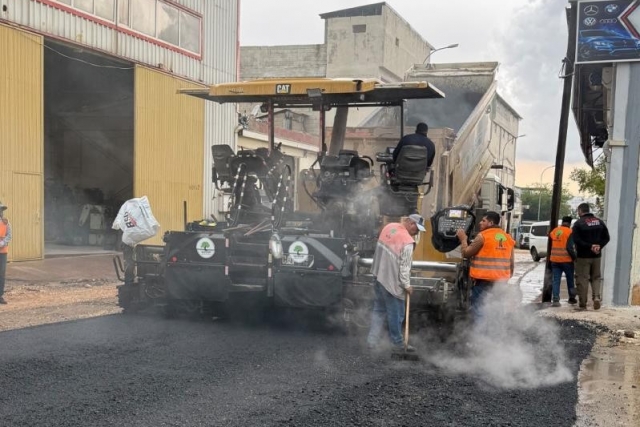 KÜSGET'te yollar yenileniyor