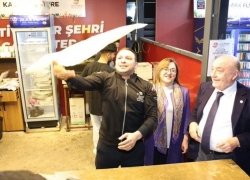 Başkan Şahin’den GastroAntep Stantlarına Yakın İlgi