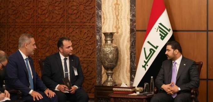 Dışişleri Bakanı Fidan, Irak Başbakanı ile görüştü