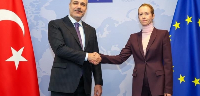 Bakan Fidan, AB Yüksek Temsilcisi Kallas ile görüştü