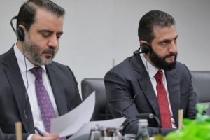 Suriye Devlet Başkanı eş-Şara, IMF Genel Merkezi'ni ziyaret etti