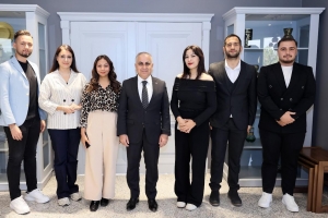 GAÜN’DE 6 ŞUBAT DEPREMLERİNE DAİR BİLİMSEL DERLEME ÇALIŞMASI REKTÖRE TAKDİM EDİLDİ