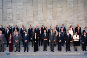 Dışişleri Bakanı Fidan, NATO Dışişleri Bakanları ile aile fotoğrafı çektirdi