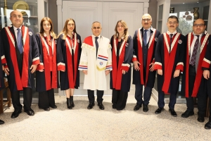 GAÜN’DE AKADEMİK YÜKSELTME TÖRENİ DÜZENLENDİ