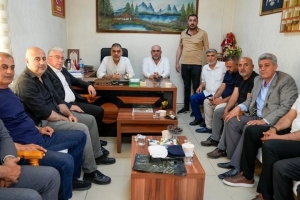 NTO HEYETİNDEN MHP NİZİP İLÇE BAŞKANI FATİH ÇETİN’E HAYIRLI OLSUN ZİYARETİ