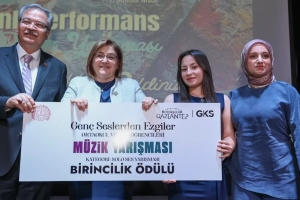 Gaziantep’te sanatla yükselen öğrenciler ödüllendirildi