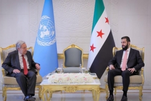 BM Genel Sekreteri Guterres, Suriye Devlet Başkanı Şara ile görüştü