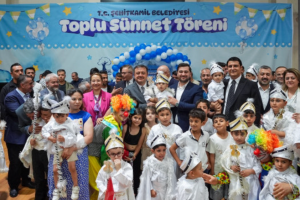 Şehitkamil'de 2. Toplu Sünnet Töreni ile 200 Çocuk Sünnet Edildi