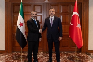 Bakan Fidan, Suriyeli mevkidaşı Şeybani ile görüştü