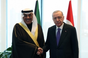 Cumhurbaşkanı Erdoğan, Kuveyt Veliaht Prensi Al-Sabah ile görüştü