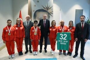Erdoğan, Özel Sporcularla Buluştu