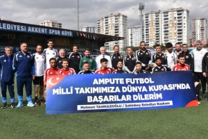 Ampute Futbol Milli Takımı, dünya kupası için çalışmalarını sürdürüyor