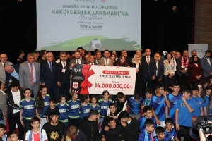 Gaziantep Büyükşehir'den amatör spora bu yıl da 14 milyon TL'lik dev destek